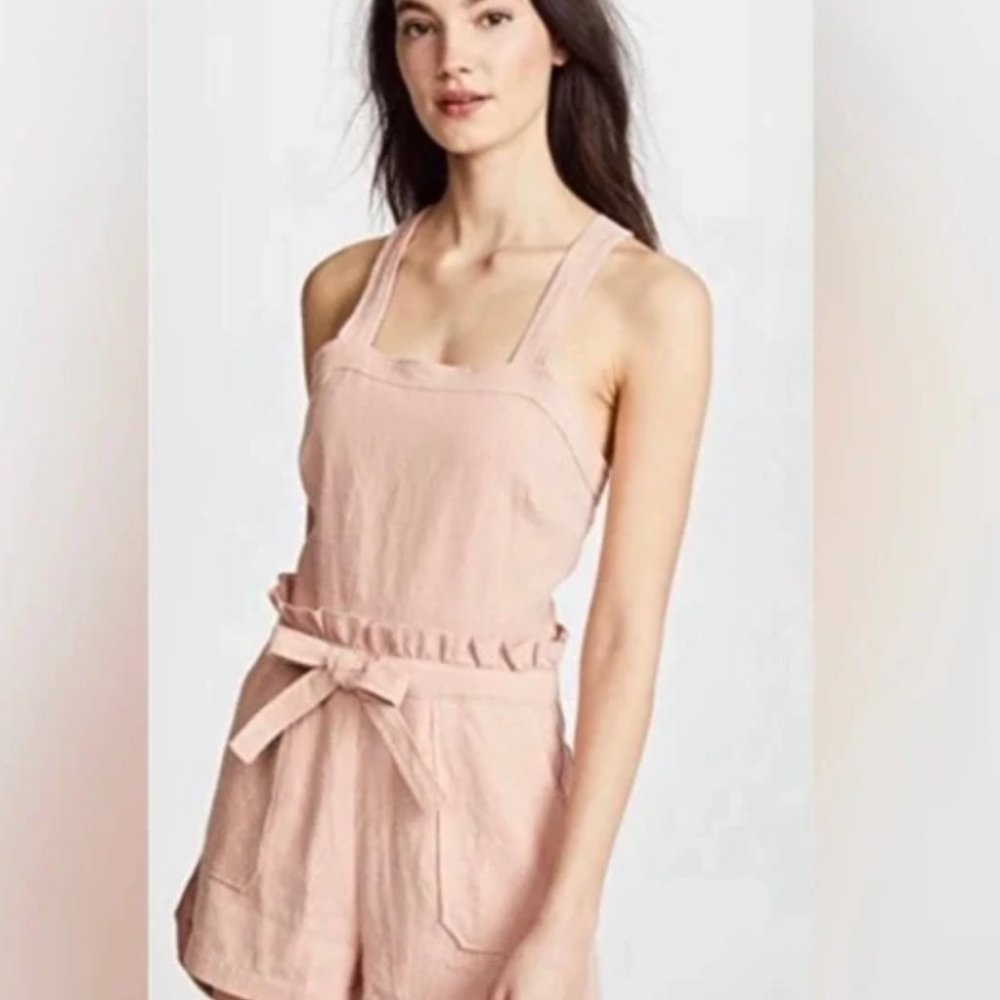 SAYLOR Pink Romper, Size S